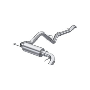 MBRP 3" Cat-Back Exhaust for Ford (2021-26) Bronco, 2.3L/2.7L EcoBoost (2-Door/4-Door), Single High Clearance Rear Exit, T304 Stainless
