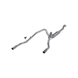 MBRP 2.5" Cat Back Exhaust for Ford (2011-14) F-150 V6 EcoBoost, Dual Rear, Aluminized