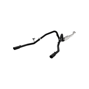 MBRP 2.5" Cat Back Exhaust for Ford (2011-14) F-150 V6 EcoBoost, Dual Rear, Black-Coated Aluminized