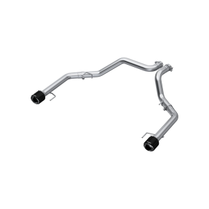 MBRP 3" Axle-Back Exhaust for Ford (2021-25) F-150 Raptor, 3.5L EcoBoost HO, Dual Rear Exit with Carbon Fiber Tips, T304 Stainless