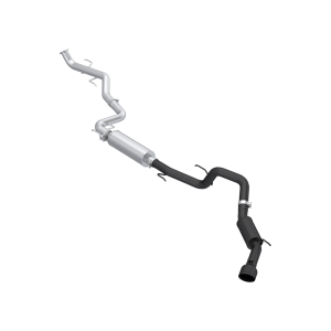 MBRP 3" Cat-Back Exhaust for Toyota (2024-26) Tacoma 2.4L (Excl. Leaf Spring Trucks), Single Side Exit, Black-Coated Aluminized