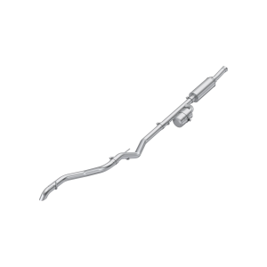 MBRP 2.5" Cat-Back Exhaust for Jeep (2020-26) Gladiator (JT) 3.6L, Overland, Single Rear Exit, T304 Stainless