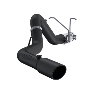 MBRP 4" Filter Back Exhaust for Chevy/GMC (2011-19) 2500/3500 Duramax, Single Side, Black-Coated Aluminized