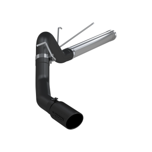 MBRP 4" Filter Back Exhaust for RAM (2011-12) 2500/3500 Cummins 6.7L, Single Side, Black-Coated Aluminized