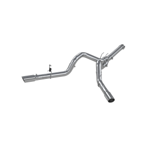MBRP 4" Filter Back Exhaust for Ford (2008-10) F-250/350/450 6.4L Powerstroke, Cool Duals®, Aluminized