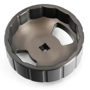 Pacific Performance Engineering - PPE Hard Anodized Billet Aluminum Oil Filter Socket for Chevy/GMC (2001-19) 6.6L Duramax (107mm 15F) - Image 2