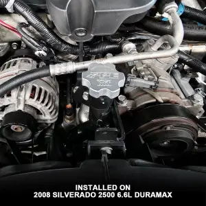 Pacific Performance Engineering - PPE Billet Aluminum Engine Oil Filler Cap for Chevy/GMC (2001-16) 6.6L Duramax - Image 4