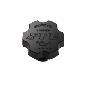 Pacific Performance Engineering - PPE Billet Aluminum Engine Oil Filler Cap for Chevy/GMC/Buick/Cadillac (1994-25) Gas Engines (Black) - Image 1