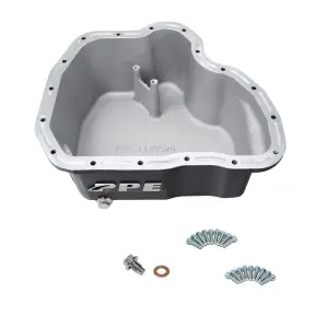 Pacific Performance Engineering - PPE Heavy-Duty Cast Aluminum Engine Oil Pan for Chevy/GMC (2001-10) 6.6L Duramax (Black) - Image 6