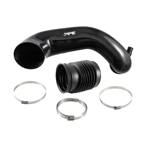 Pacific Performance Engineering - PPE Zilla Carbon Fiber Turbo Inlet Upgrade Kit for Chevy/GMC (2006-10) 6.6L Duramax LBZ/LMM (Forged Carbon) - Image 2