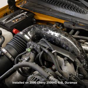Pacific Performance Engineering - PPE Zilla Carbon Fiber Turbo Inlet Upgrade Kit for Chevy/GMC (2006-10) 6.6L Duramax LBZ/LMM (Forged Carbon) - Image 5