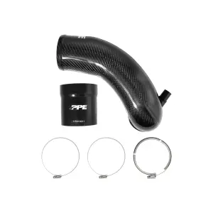 Pacific Performance Engineering - PPE Zilla Carbon Fiber Turbo Inlet Upgrade for Chevy/GMC (2004.5-05) 6.6L Duramax LLY (Twill Weave) - Image 6