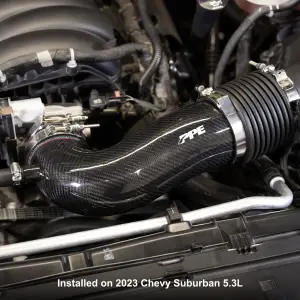 Pacific Performance Engineering - PPE Zilla Carbon Fiber Intake Tube for Chevy/GMC (2019-26) 5.3L/6.2L Duramax 1500/SUV (Carbon Weave) - Image 7
