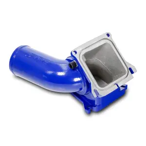 PPE Race High-Flow 3 inch Intake Bridge Manifold for Chevy/GMC (2006-10) 6.6L Duramax LLY/LBZ/LMM (Blue)