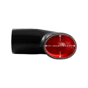 Pacific Performance Engineering - PPE Silicone Inlet Hose Throttle Body for GM (1992-97) Gas V8 LT Series - Image 5