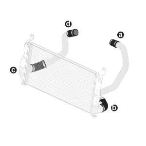 Pacific Performance Engineering - PPE Intercooler Charge Pipe Boot Kit for Chevy/GMC (2004.5-05) 6.6L Duramax LLY - Image 2