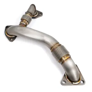 PPE Replacement Up-Pipe for PPE Exhaust Manifold for Chevy/GMC (2002-04 (CA)) 6.6L Duramax (Passenger Side)