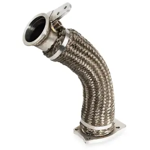 PPE High-Flow Down Pipe for Chevy/GMC (2017-25) 6.6L Duramax LML (304 Stainless Steel)