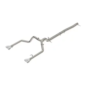 Pacific Performance Engineering - PPE 304 Stainless Steel DPF-Back Performance Exhaust Kit - Dual Exit for Chevy/GMC (2023-26) 3.0L Duramax (Raw Tubes, Black Ceramic Coated Tips) - Image 2