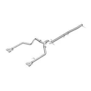Pacific Performance Engineering - PPE 304 Stainless Steel DPF-Back Performance Exhaust Kit - Dual Exit for Chevy/GMC (2023-26) 3.0L Duramax (Polished Tubes, Polished Tips) - Image 1