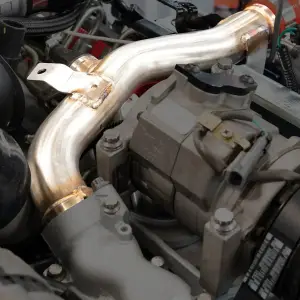 Pacific Performance Engineering - PPE 304 Stainless Steel Engine Coolant Return Pipe for Chevy/GMC (2004.5-05) 6.6L Duramax (Polished) - Image 4