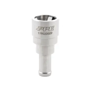 Pacific Performance Engineering - PPE Stainless Steel Heater Hose Connector for Chevy/GMC (1999-25) 6.6L Duramax (5/8'' Hose to 3/4'' Tube) - Image 1