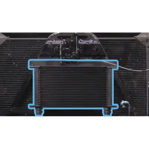Pacific Performance Engineering - PPE Transmission Cooler for Chevy/GMC (2001-03) 6.6L Duramax (Orange Clips) - Image 1