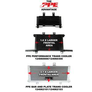Pacific Performance Engineering - PPE Bar and Plate Transmission Cooler for Chevy/GMC (2003-05) 6.6L Duramax w/ Allison - Image 7