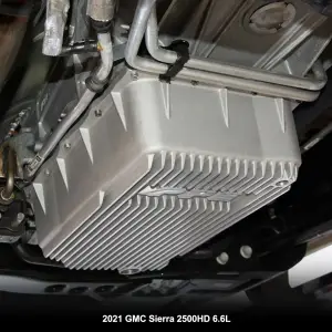 Pacific Performance Engineering - PPE 10L1000 Heavy-Duty Cast Aluminum Transmission Pan for Chevy/GMC (2020-26) 6.6L Duramax (Brushed) - Image 6