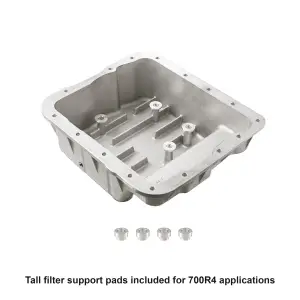 Pacific Performance Engineering - PPE 700R4, 4L60, 4L60E, 4L65, 4L70E, 4L75E Heavy-Duty Cast Aluminum Transmission Pan for Chevy/GMC (1985-14) 1500 (Brushed) - Image 7