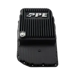 PPE 6L80 Heavy-Duty Cast Aluminum Transmission Pan for Chevy/GMC (2007-21) 1500 Gas (Black)