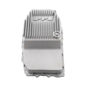 Pacific Performance Engineering - PPE 8L45/8L80/8L90 Heavy-Duty Cast Aluminum Transmission Pan for Chevy/GMC (2019-26) 1500 Gas (Brushed) - Image 2