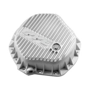 Pacific Performance Engineering - PPE AAM 11.5"-14-Bolt Heavy-Duty Cast Aluminum Rear Differential Cover for Chevy/GMC (2001-19) 6.0L/6.6L 2500HD/3500HD | Dodge/Ram (2001-18) 5.7L/6.7L 2500/3500 (Brushed) - Image 4