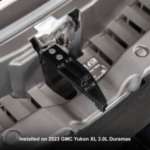 Pacific Performance Engineering - PPE Billet Hood Release Latch for Chevy/GMC (2020-26) 2500/3500 / (2021-26) Full-Size SUV (Black) - Image 7