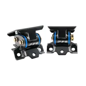 Pacific Performance Engineering - PPE Engine Mount Kit for Chevy/GMC (2011-16) 6.6L Duramax (w/ Silicone Bushings, Blue) - Image 1