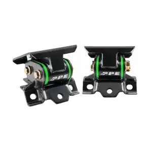 Pacific Performance Engineering - PPE Engine Mount Kit for Chevy/GMC (2011-16) 6.6L Duramax (w/ Silicone Bushings, Green) - Image 1