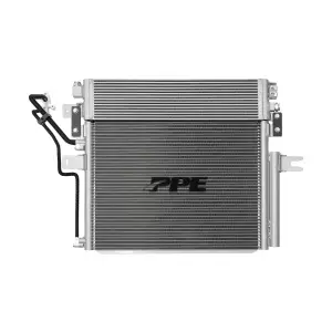 Pacific Performance Engineering - PPE 68RFE Bar and Plate Transmission Cooler and A/C Condenser Kit for Dodge/Ram (2010-12) 6.7L Cummins - Image 1