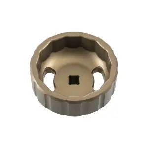 Pacific Performance Engineering - PPE Hard Anodized Billet Aluminum Oil Filter Socket for Nissan (2004-15) 5.6L Titan / (199-04) 3.3L Frontier (68mm 14F) - Image 2