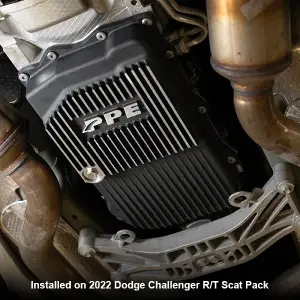 Pacific Performance Engineering - PPE ZF 8-Speed Heavy-Duty Cast Aluminum Transmission Pan for RAM/Dodge/Jeep/BMW/Toyota (2013-26) Black - Image 6
