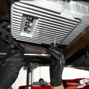 Pacific Performance Engineering - PPE WA580, W5A580, NAG1 Heavy-Duty Cast Aluminum Transmission Pan for Jeep/Dodge/Chrysler (2005-19) Black - Image 7
