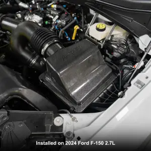 Pacific Performance Engineering - PPE Zilla Carbon Fiber Air Box Lid for Ford (2015-26) F-150 (Carbon Forged) - Image 6