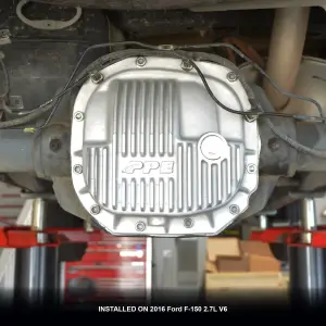Pacific Performance Engineering - PPE 8.8"-12-Bolt Heavy-Duty Cast Aluminum Rear Differential Cover for Ford (2015-25) F-150 (Black) - Image 9