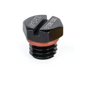 Pacific Performance Engineering - PPE Air Bleeder Screw for Chevy/GMC (2001-16) 6.6L Duramax (Black) - Image 1
