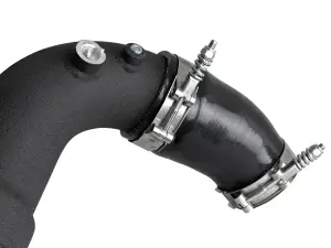 aFe - aFe Power BladeRunner 3-1/2 IN to 3 IN Aluminum Hot and Cold Charge Pipe Kit for Ford (2018-20) F-150 V6-3.0L [td] (Tubes, Black) - Image 2