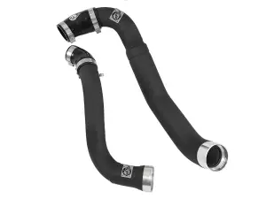aFe - aFe Power BladeRunner 3-1/2 IN to 3 IN Aluminum Hot and Cold Charge Pipe Kit for Ford (2018-20) F-150 V6-3.0L [td] (Intercoolers & Tubes, Black) - Image 2