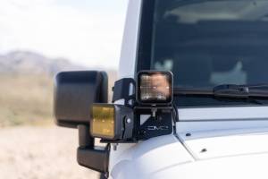 DV8 Offroad - DV8 Offroad Dual Pod Light Mounts for Jeep (2007-18) Wrangler JK - Image 12