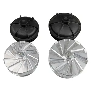 H&S Motorsports - H&S Motorsports Billet Fuel Filter Cap Set for Ram (2025-26) 6.7L Cummins (Complete 2-Cap Set, Green Anodized) - Image 12