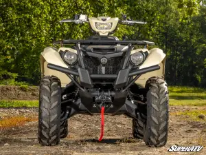 SuperATV - SuperATV Winch Mounting Plate for Yamaha (2016-26) Grizzly (w/ 3500 lb Winch) - Image 4