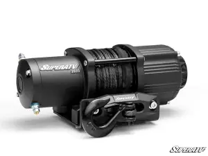 SuperATV - SuperATV Winch Mounting Plate for Yamaha (2016-26) Kodiak 700 (w/ 3500 lb Winch) - Image 8