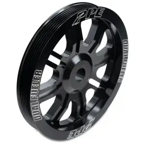 Pacific Performance Engineering - PPE Billet Aluminum Pulley Wheel 816 Style for Chevy/GMC (2001-16) 6.6L Duramax - Image 2